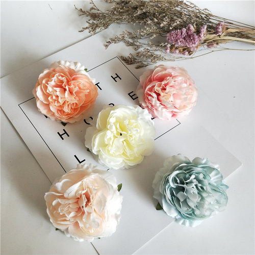 ins北欧小清新假花diy花环手工