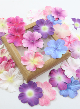 3D胶片樱花花瓣DIY花环婚庆