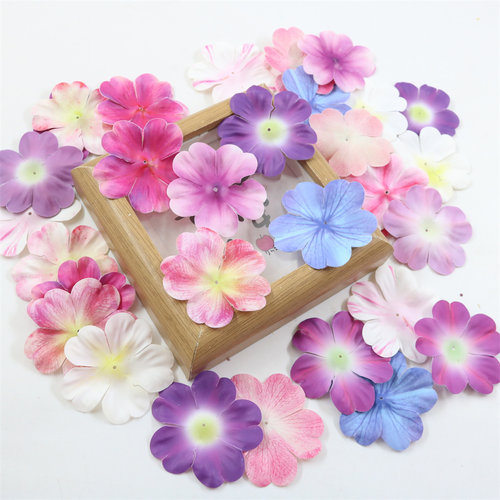 3D胶片樱花花瓣DIY花环婚庆