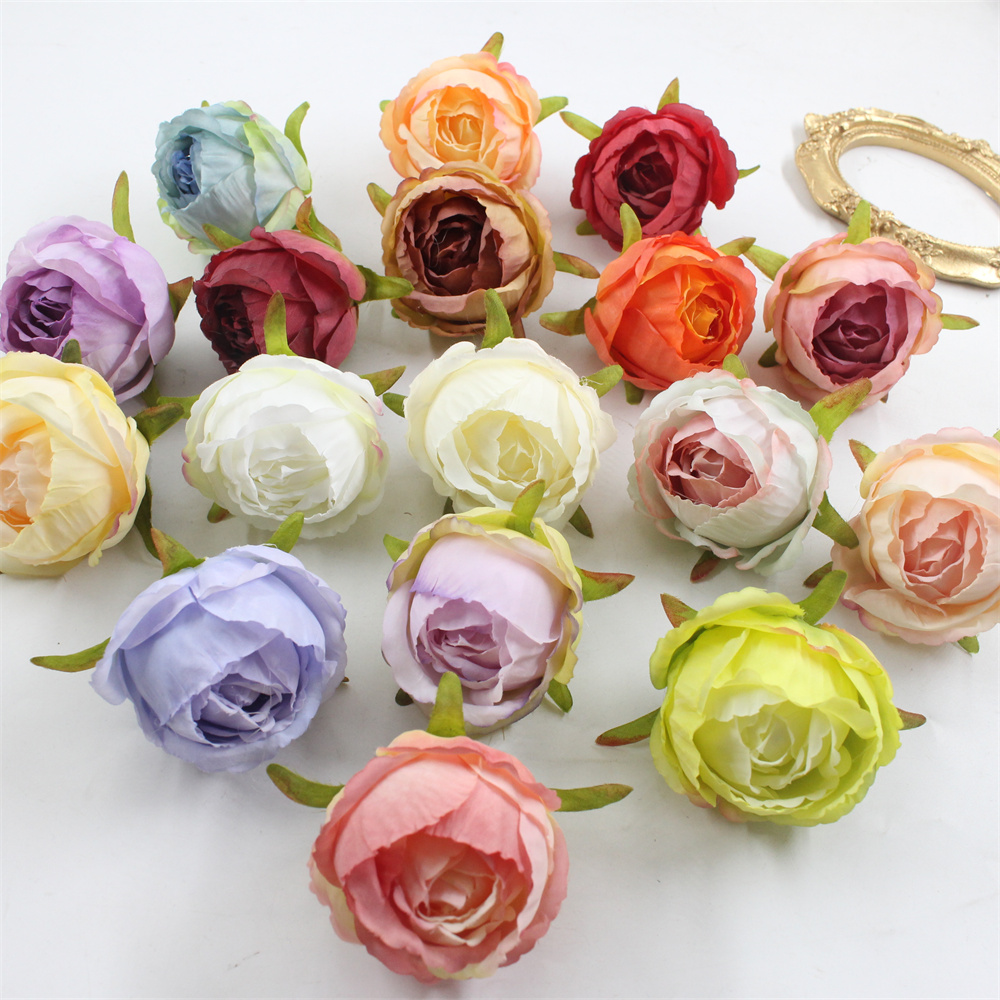 仿真玫瑰花朵diy手工婚庆花墙