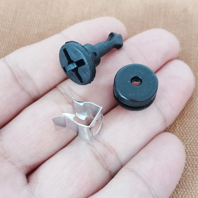 适用捷达伙伴春天发动机上盖板卡扣引擎上护板护罩卡子螺丝胶钉