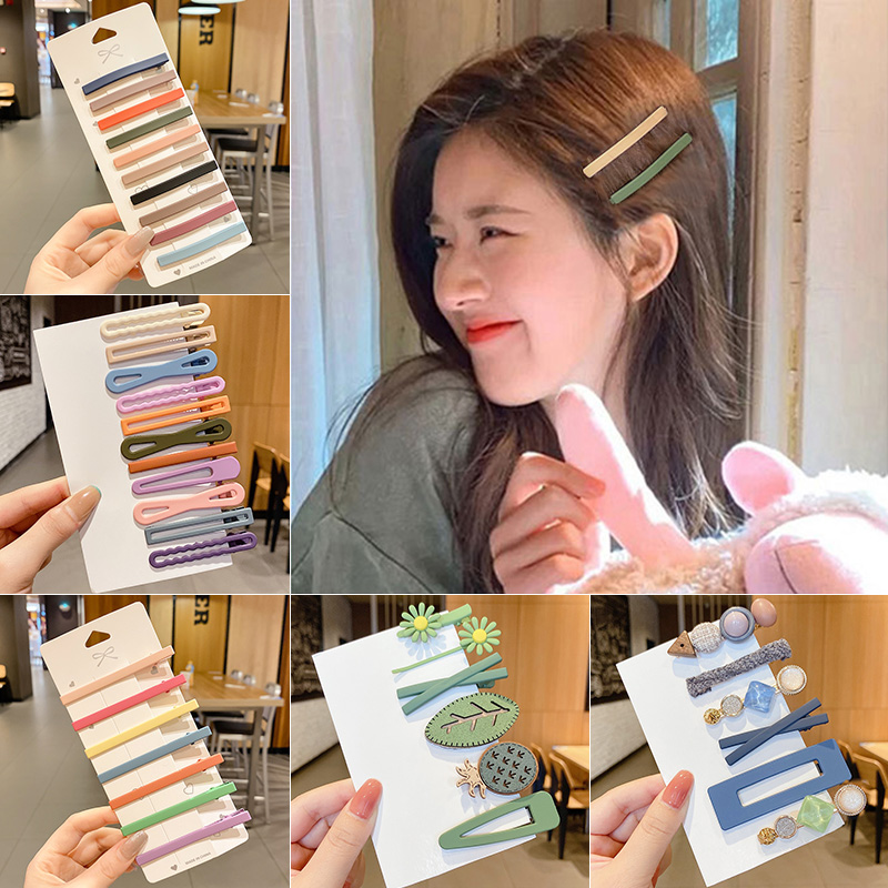 碎发夹女边夹发卡侧边头发卡子2024新款刘海一字夹小夹子头饰2024