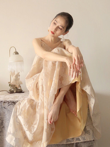 甜美欧根纱蔷薇仙女裙
