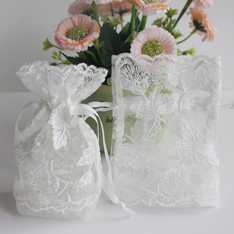 首饰袋饰品袋白色小布袋花边袋镂空透气纱袋干花袋抽绳袋礼品袋,饰品/流行首饰/时尚饰品新,首饰袋,淘宝优惠券,粉丝福利购,淘宝优惠卷