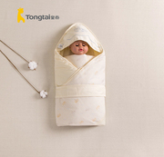 Tongtai baby autumn and winter hugging quilt thin cotton newborn boys and girls baby wrapping quilt wrapping towel high-end pure cotton newborn
