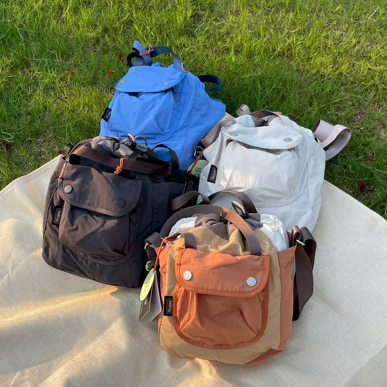 澳洲都市通勤Cinch Bucket Bag 9L超轻量水桶包运动斜挎包情侣包