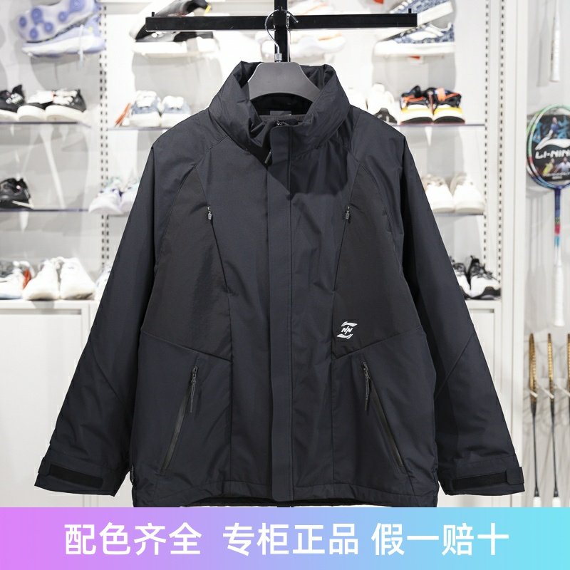 李宁运动风衣防风保暖