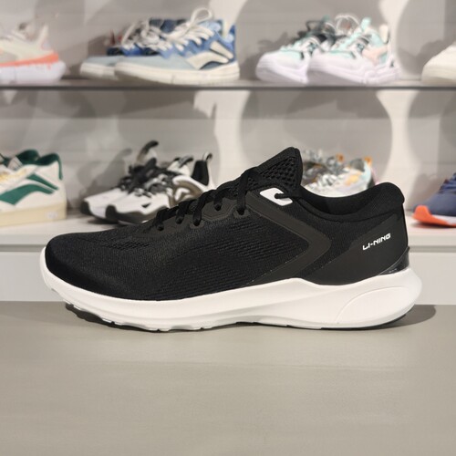 李宁透气男子系带休闲鞋