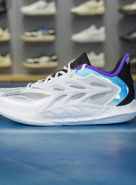 李宁闪击12篮球鞋男鞋2025冬季新款低帮专业比赛鞋运动鞋ABAV069