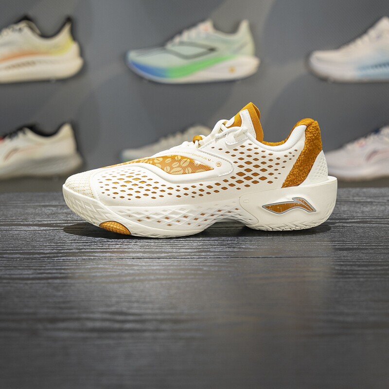 李宁反伍5 LOW男子篮球鞋2026春季新款轻量高回弹运动鞋ABFW003