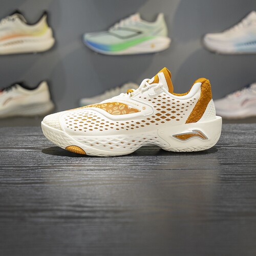 李宁男子减震回弹低帮篮球鞋