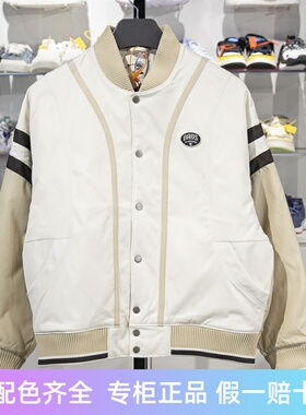 李宁棉夹克男子2025春季新款反伍系列宽松休闲棉服外套AJMV009