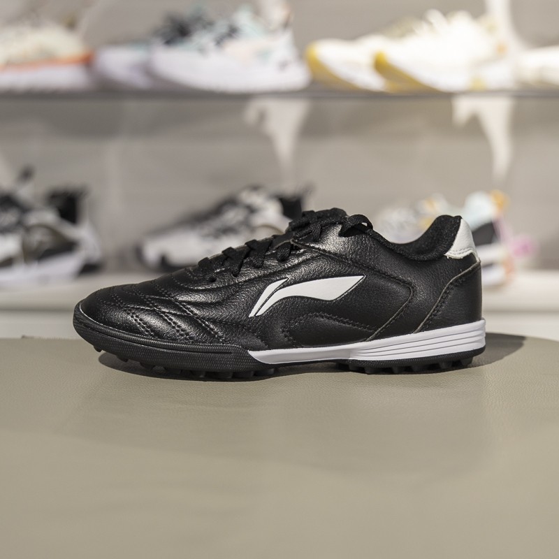 李宁中大童足球鞋2024新款青少年运动鞋碎钉足球训练鞋YSTU024