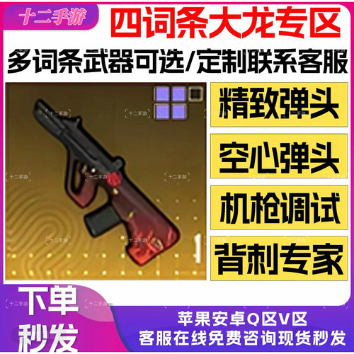 和平地铁大龙轩辕AUG精致空心弹头枪击调试背刺专家地铁逃生装备