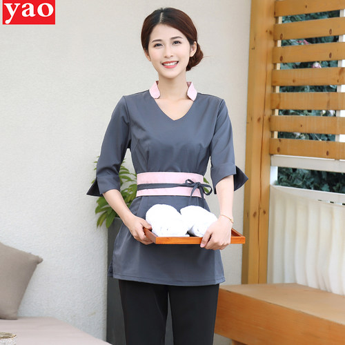 美容院工作服装价格 美容院工作服装图片 星期三