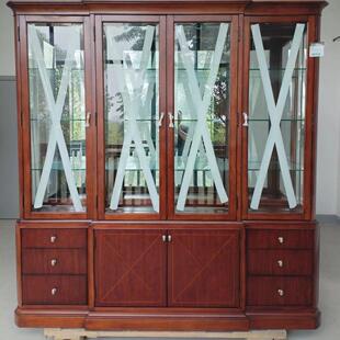 樱桃木皮 北美进口赤杨木 出口美国单正品 碗碟柜