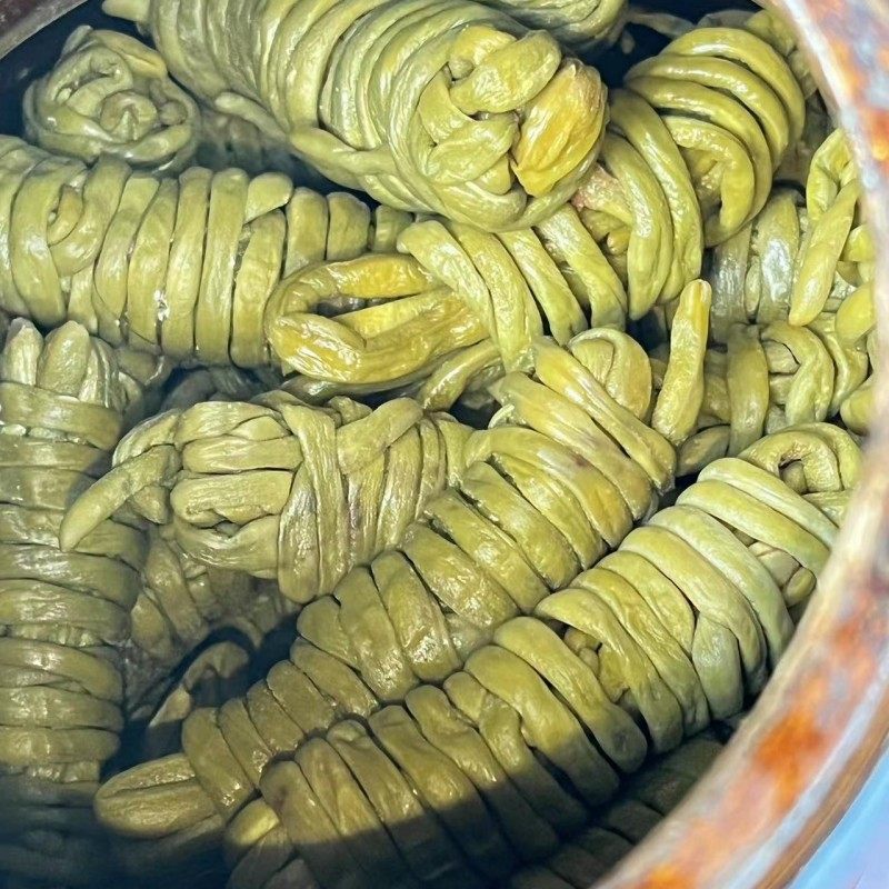 坛子豆角酸豆角湖南坛子菜耒阳农家纯手工自制下饭菜500克包邮