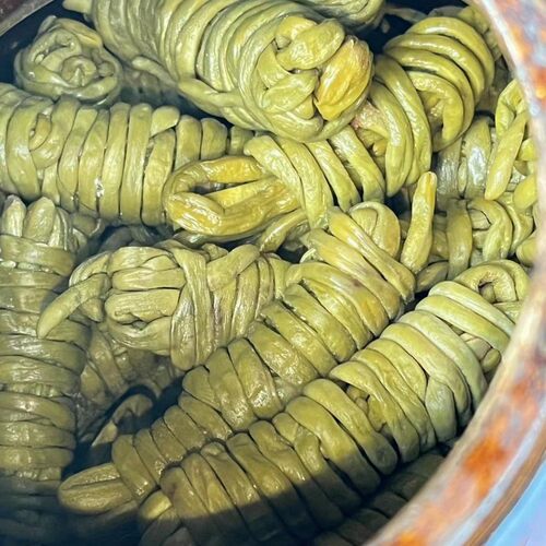 坛子豆角脆酸豆角开胃菜湖南特产