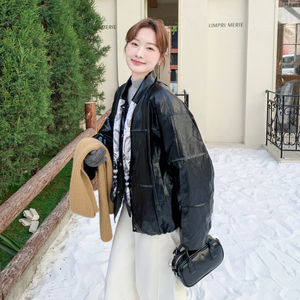 新款 大货已出 皮料90绒羽绒服2629-P335控498图片