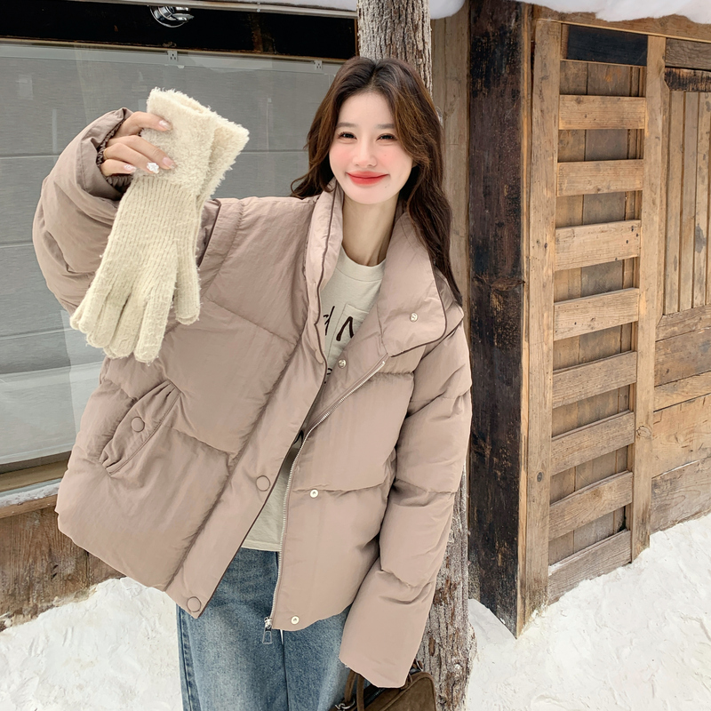 新款袖子可脱卸90绒羽绒服2663-P315控468，女装羽绒服，拾菱