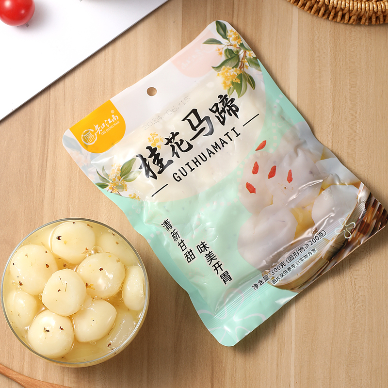甘甜马蹄桂花开胃即食菩提冷盘