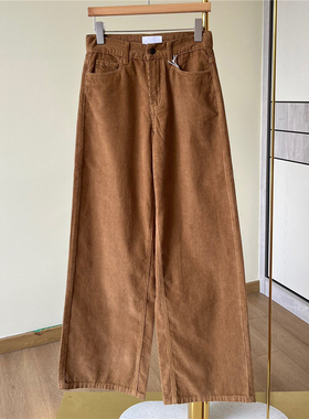 ANDS MB THE ROW 灯芯绒运动休闲工装裤复古阔腿裤长裤子外贸纯原