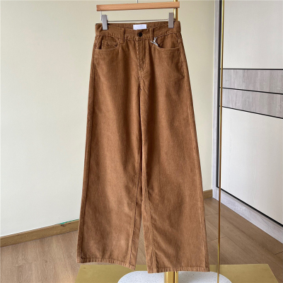 ANDS MB THE ROW 灯芯绒运动休闲工装裤复古阔腿裤长裤子外贸纯原