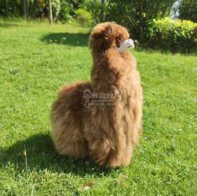 秘鲁羊驼公仔大号45cm