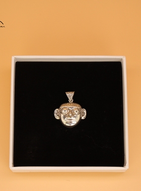 PERU秘鲁进口纯银吊坠排箫吊坠耳坠羊驼耳环项链南美特色饰品纯银