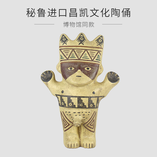 古文化摆件陶土材质装饰收藏