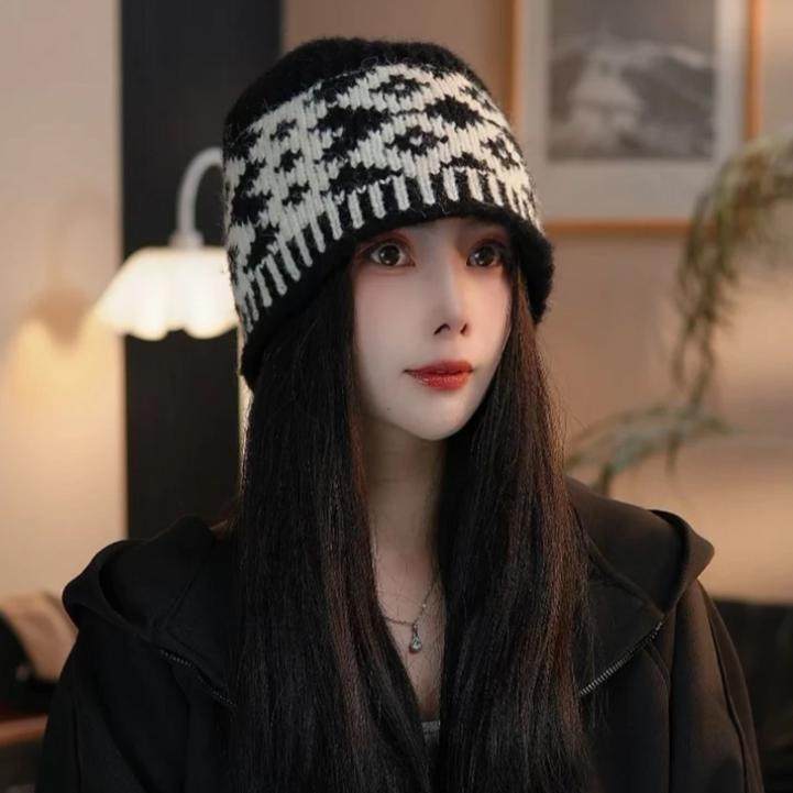 韩版小众设计时尚风格针织冷帽女秋冬季街头百搭护耳毛线帽渔夫帽,服饰配件/皮带/帽子/围巾,帽子,淘宝优惠券,粉丝福利购,淘宝优惠卷