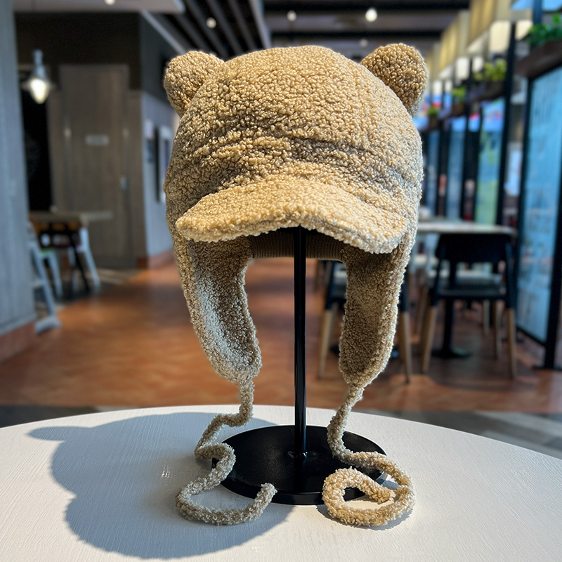 雷锋帽逛街休闲男女秋冬