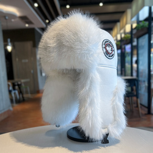 骑车加绒加厚护耳帽子男女秋冬季 防风防寒保暖雷锋帽户外滑雪棉帽