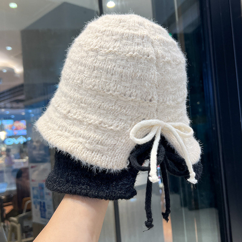 针织帽逛街休闲女秋冬