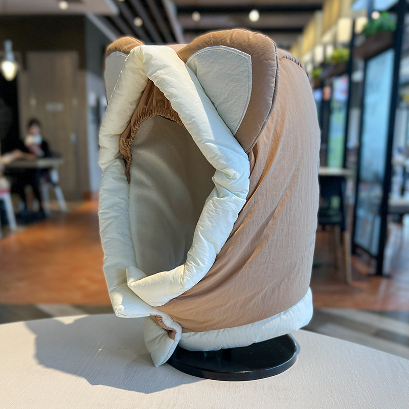 可爱耳朵雷锋帽男女冬季围脖一体帽儿童男女孩户外防风防冻护耳帽,服饰配件/皮带/帽子/围巾,帽子,淘宝优惠券,粉丝福利购,淘宝优惠卷