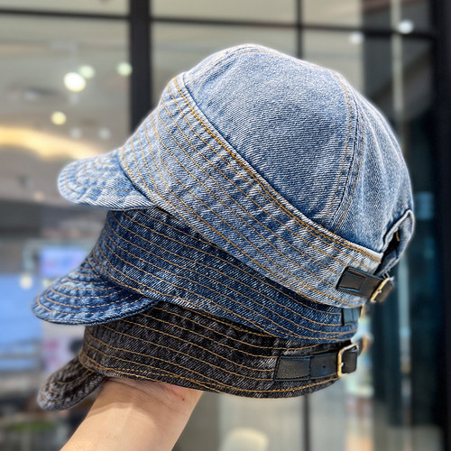 牛仔帽鸭舌帽日韩女四季