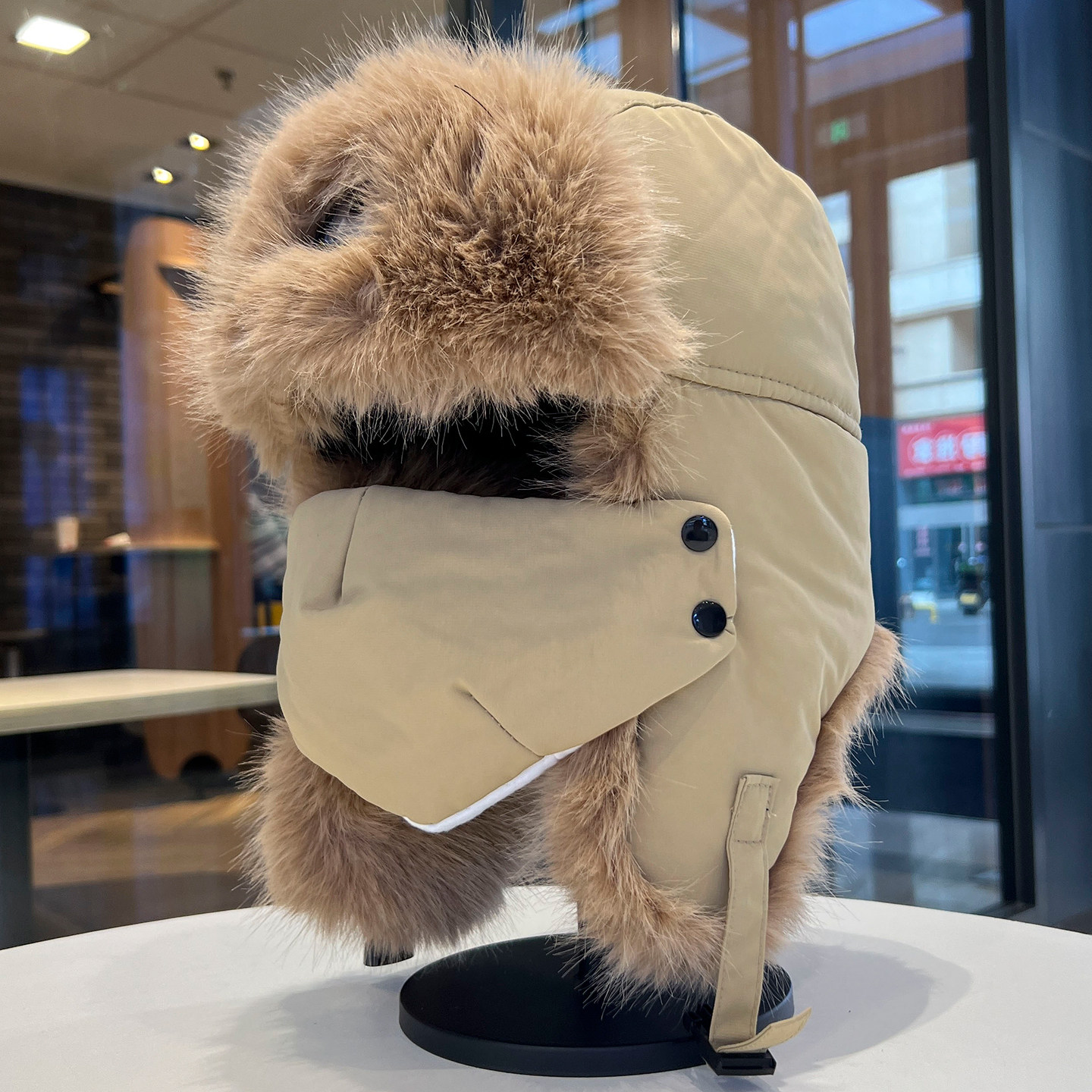 升级加厚毛绒雷锋帽子女冬季户外骑行防寒护耳帽口罩一体发光帽子,服饰配件/皮带/帽子/围巾,帽子,淘宝优惠券,粉丝福利购,淘宝优惠卷