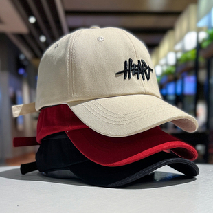 帽子男士王一博同款棒球帽子春夏季遮阳帽休闲潮流显脸小鸭舌帽女