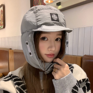 户外骑车登山滑雪帽男女面罩防风护耳帽子冬季加绒加厚保暖雷锋帽