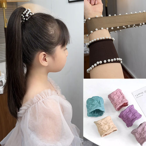 发绳加粗加宽高弹力无缝少女感