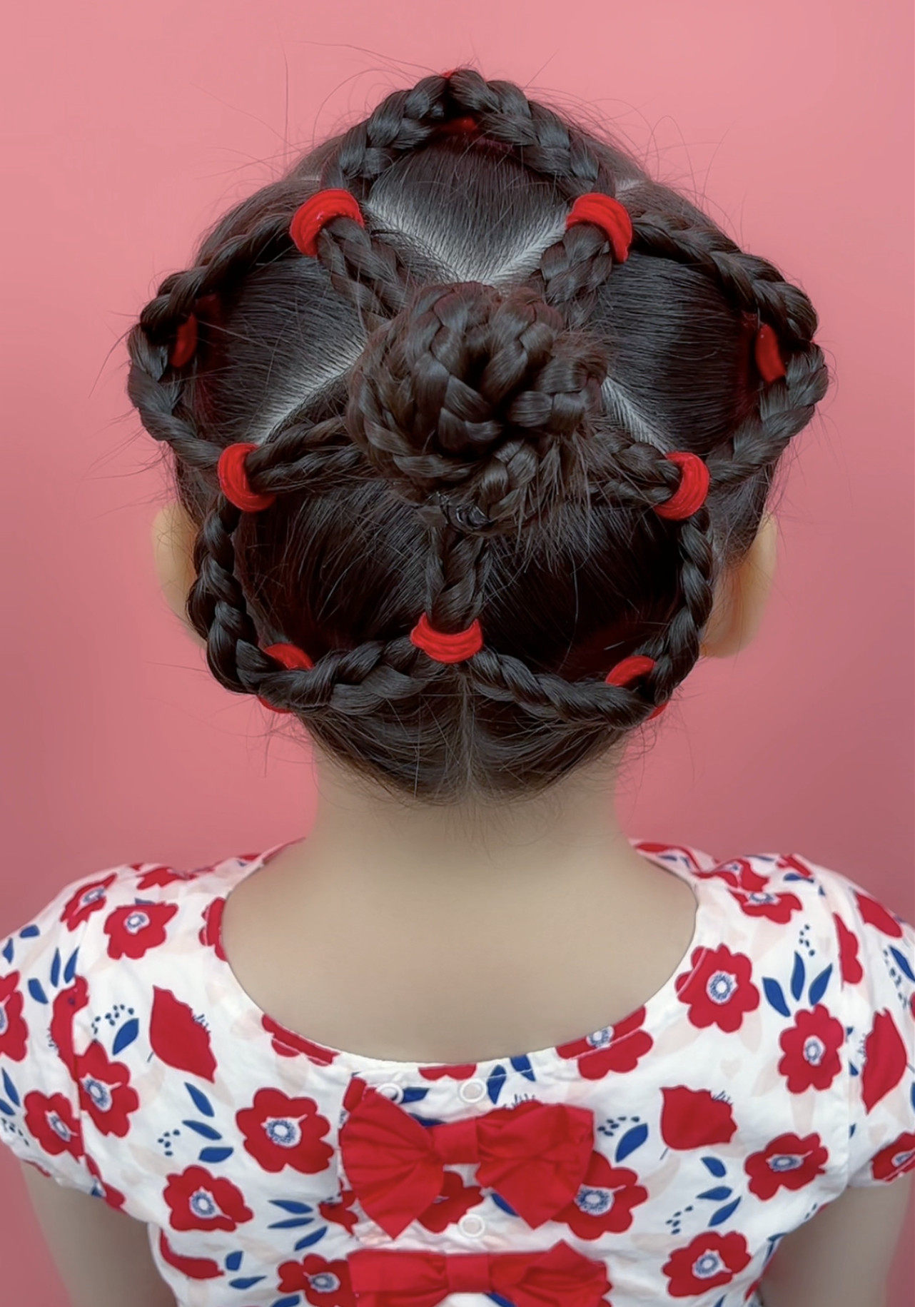 小熙瓜红色皮筋儿童发绳喜庆发圈宝宝不伤发过年新年女童橡皮筋