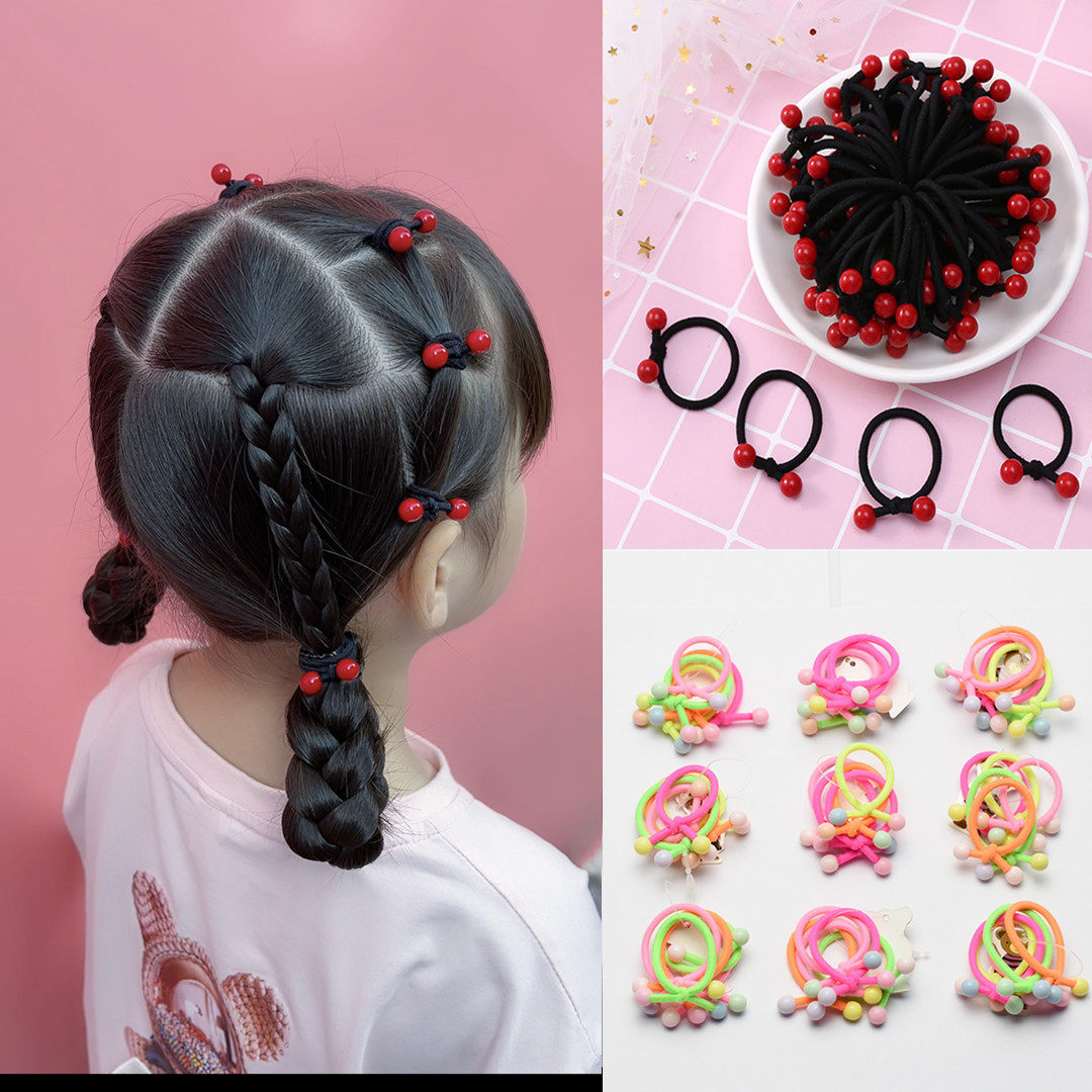 小熙瓜儿童不伤发小圈红豆皮筋高弹力可爱发圈宝宝头绳编发发饰女,童装/婴儿装/亲子装,发饰,淘宝优惠券,粉丝福利购,淘宝优惠卷