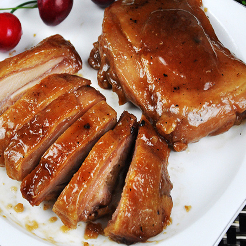 日式照烧鸡腿排1kg 咸甜味熟制微波加热即食10片鸡腿排鸡排饭商用