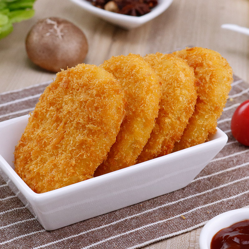 可乐饼日式土豆饼 奶酪味牛肉味 20片 薯饼油炸 西餐咖啡小吃商用