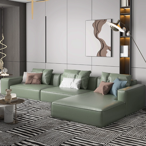 Одноразовый современный и минималистичный диван для гостиной, ткань с пухом, наука и технология