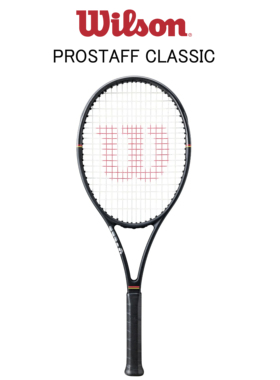 Wilson威尔胜26新款97PRO STAFF CLASSIC黑色全碳素专业网球拍V14
