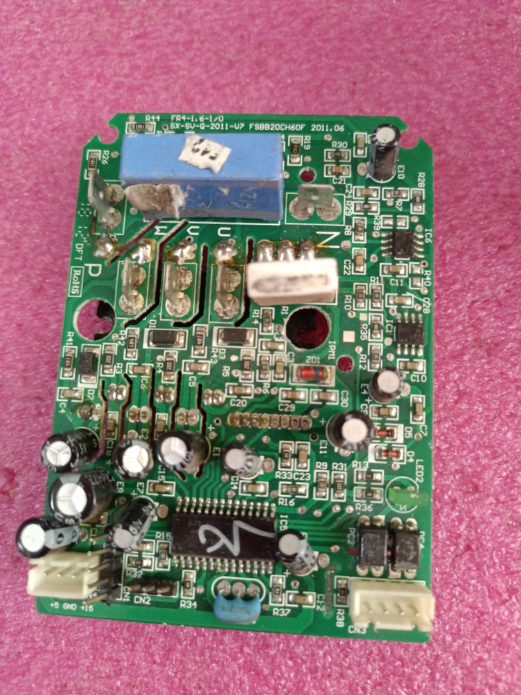 奥克斯AUX空调变频模块驱动版SX-SA1-Q-2010-V3.7 KFR-35GW/BPS