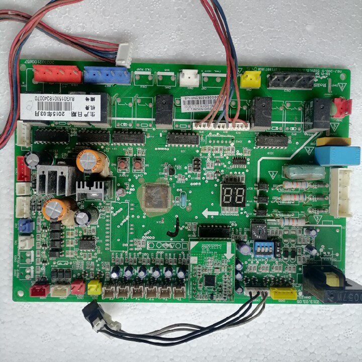 美的空气能电脑板热水机主板RSJ-200/S-532V控制面板202302100657