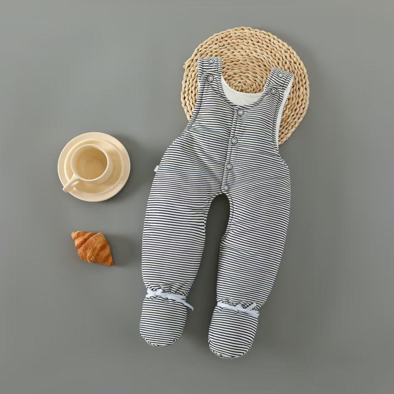 300克 婴儿加厚开裆背带裤男女宝宝秋冬季防寒保暖棉裤幼儿连脚裤,童装/婴儿装/亲子装,保暖裤,淘宝优惠券,粉丝福利购,淘宝优惠卷