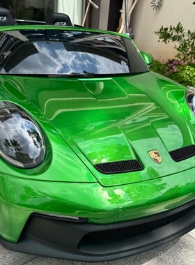 保时捷911GT奢华双人超大可坐大人高速静音电机儿童电动车汽车